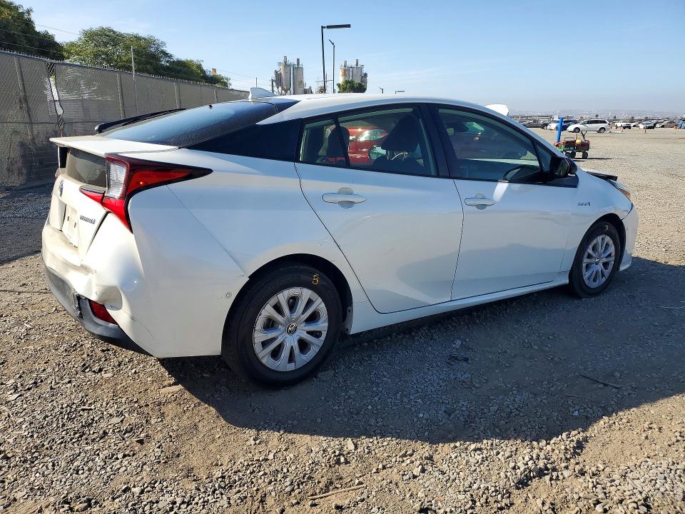 Продаж на аукціоні авто 2019 Toyota Prius, vin: JTDKARFU5K3082992, номер лоту: 62356786