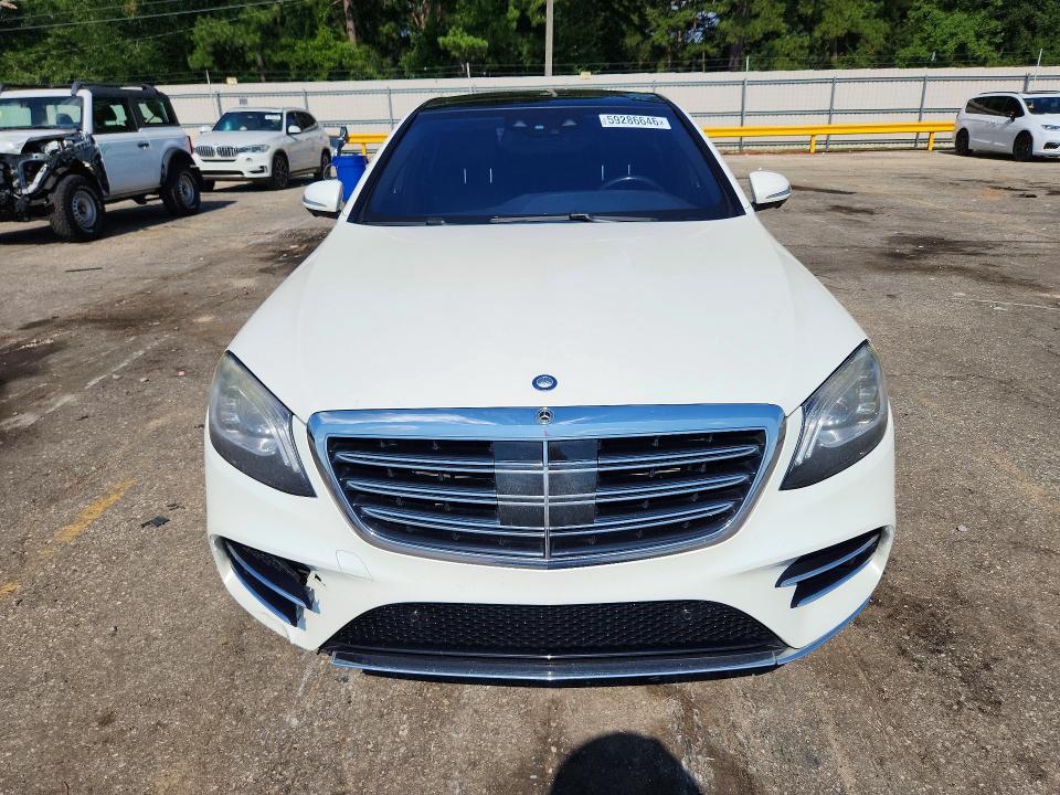 2018 Mercedes-benz S მანქანა იყიდება აუქციონზე, vin: WDDUG6GB3JA376037, აუქციონის ნომერი: 59286646