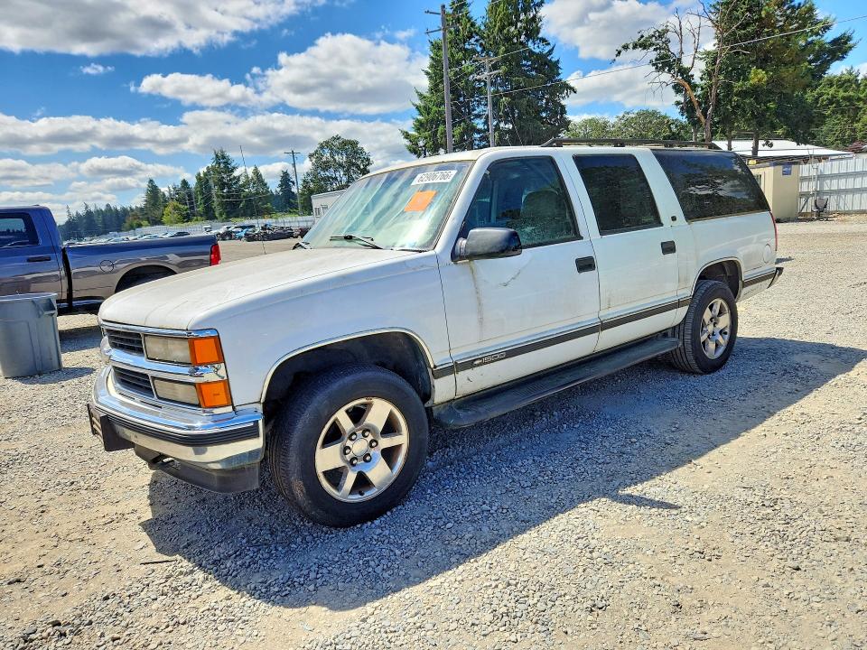 1999 Chevrolet Suburban მანქანა იყიდება აუქციონზე, vin: 3GNFK16R8XG127205, აუქციონის ნომერი: 62906766