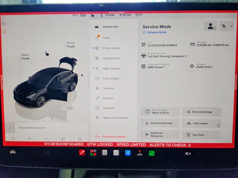 Aukcja sprzedaży 2022 Tesla Model 3, vin: 5YJ3E1EA1NF304663, numer aukcji: 61889666
