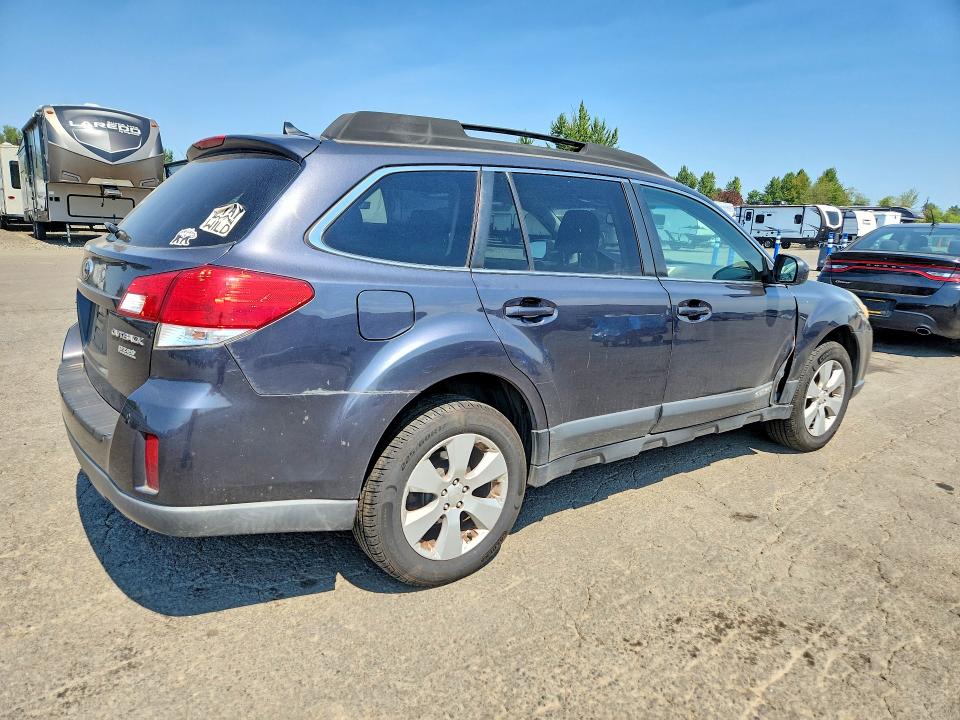 61091286 :رقم المزاد ، 4S4BRBKC9B3380664 vin ، 2011 Subaru Outback مزاد بيع