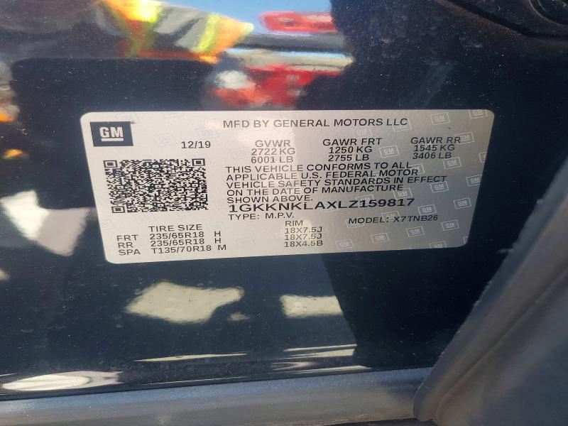 Продажа на аукционе авто 2020 Gmc Acadia, vin: 1GKKNKLAXLZ159817, номер лота: 60876666