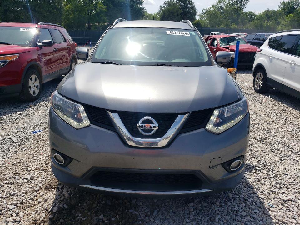 2016 Nissan Rogue მანქანა იყიდება აუქციონზე, vin: KNMAT2MT5GP669703, აუქციონის ნომერი: 62207526