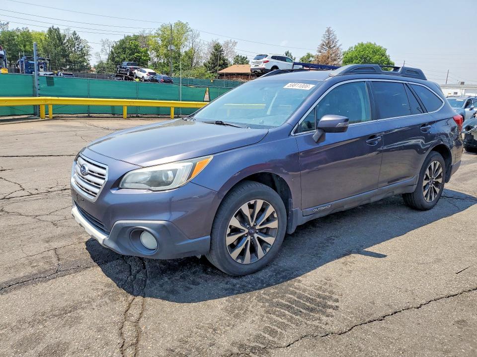 2015 Subaru Outback მანქანა იყიდება აუქციონზე, vin: 4S4BSBJCXF3310523, აუქციონის ნომერი: 59811006