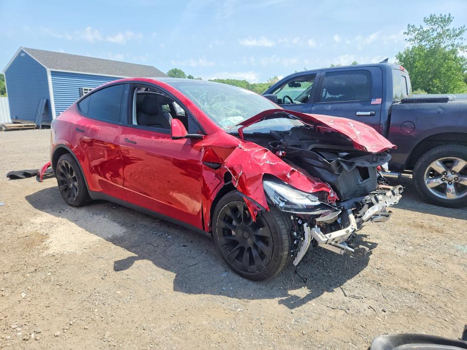 59263176 :رقم المزاد ، 7SAYGDEE1NF321583 vin ، 2022 Tesla Model Y مزاد بيع