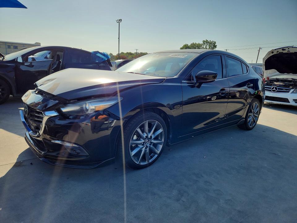 2018 Mazda 3 მანქანა იყიდება აუქციონზე, vin: 3MZBN1W38JM229104, აუქციონის ნომერი: 63028126