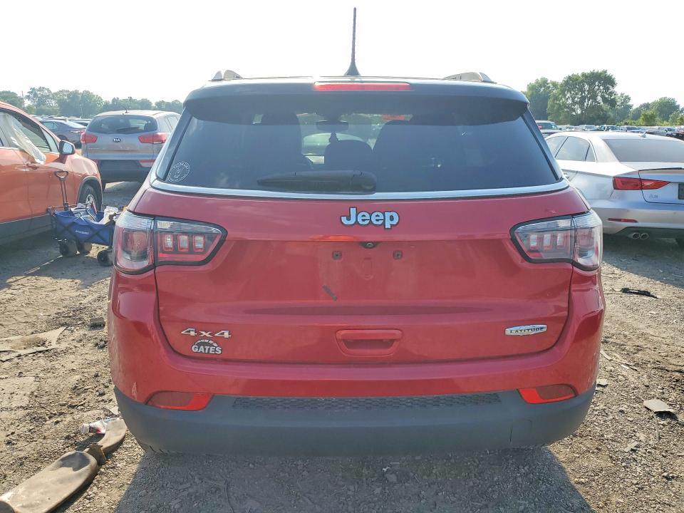 2018 Jeep Compass მანქანა იყიდება აუქციონზე, vin: 3C4NJDBBXJT115279, აუქციონის ნომერი: 60676286