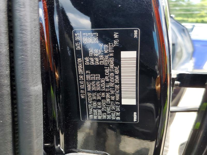 2016 Volvo Xc90 მანქანა იყიდება აუქციონზე, vin: YV4A22PL4G1024197, აუქციონის ნომერი: 61520226