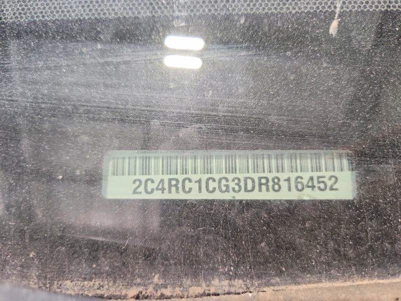 Aukcja sprzedaży 2013 Chrysler Town & Country, vin: 2C4RC1CG3DR816452, numer aukcji: 60010856