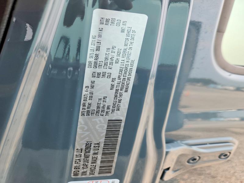 Продаж на аукціоні авто 2026 Jeep Wrangler, vin: 1C4PJXFN8TW286351, номер лоту: 62793576
