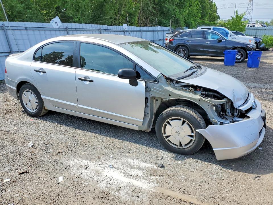 2008 Honda Civic მანქანა იყიდება აუქციონზე, vin: 2HGFA164X8H109999, აუქციონის ნომერი: 59116126
