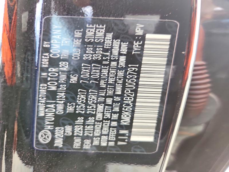 Aukcja sprzedaży 2023 Hyundai Kona, vin: KM8K6CAB2PU053791, numer aukcji: 60420976
