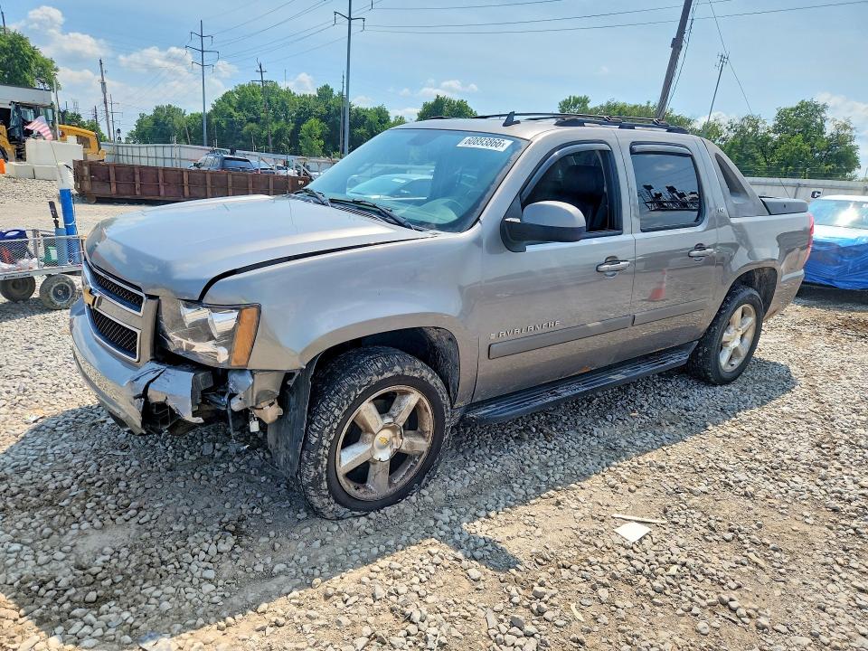 2007 Chevrolet Avalanche მანქანა იყიდება აუქციონზე, vin: 3GNFK123X7G131032, აუქციონის ნომერი: 60893866