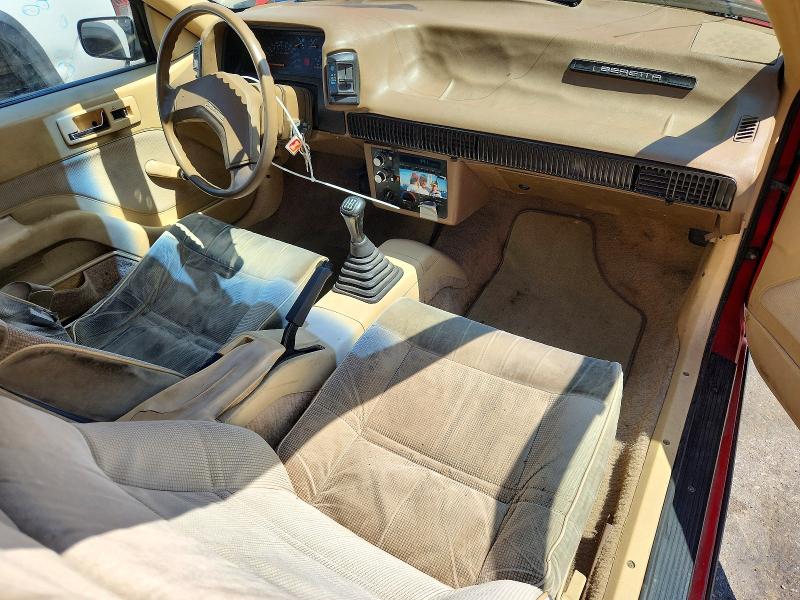 1988 Chevrolet Beretta მანქანა იყიდება აუქციონზე, vin: 1G1LV1119JE210122, აუქციონის ნომერი: 59666896