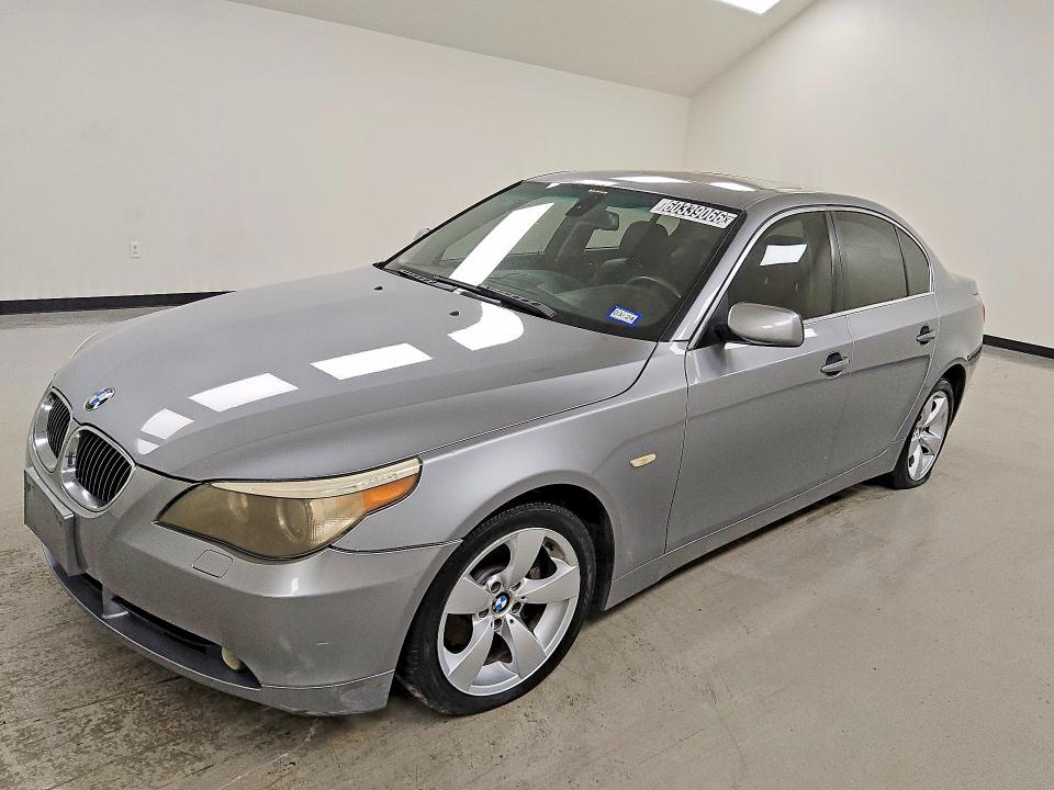 2007 Bmw 530 მანქანა იყიდება აუქციონზე, vin: WBANE73557CM57500, აუქციონის ნომერი: 60339066