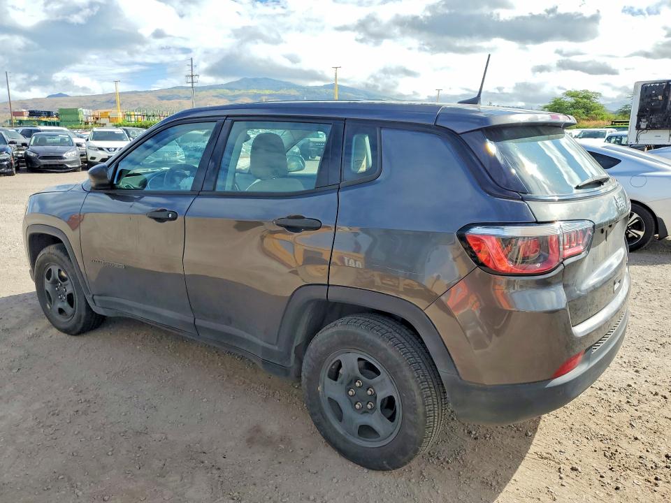 Продажа на аукционе авто 2018 Jeep Compass, vin: 3C4NJCAB8JT215005, номер лота: 62306196