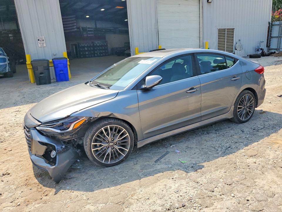 Продаж на аукціоні авто 2018 Hyundai Elantra, vin: KMHD04LB0JU613215, номер лоту: 62439426