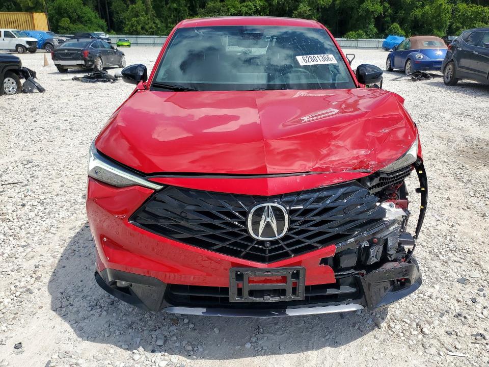 62801366 :رقم المزاد ، 3HDSA2H7XSM715935 vin ، 2025 Acura Adx مزاد بيع