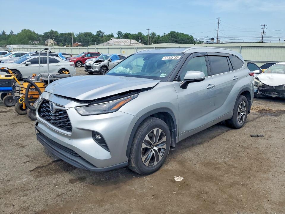 Aukcja sprzedaży 2022 Toyota Highlander Hybrid, vin: 5TDGBRCH5NS538843, numer aukcji: 61206726
