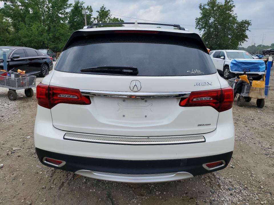 2014 Acura Mdx მანქანა იყიდება აუქციონზე, vin: 5FRYD4H40EB007480, აუქციონის ნომერი: 62135566