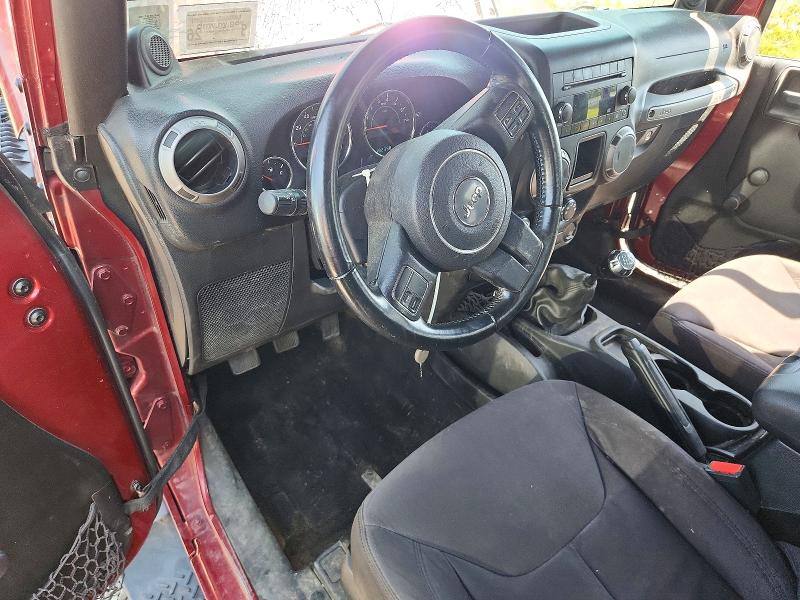 59388836 :رقم المزاد ، 1C4GJWAG0DL570515 vin ، 2013 Jeep Wrangler مزاد بيع