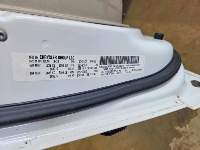 60025006 :رقم المزاد ، 2C4RRGAG6ER137569 vin ، 2014 Ram Tradesman مزاد بيع