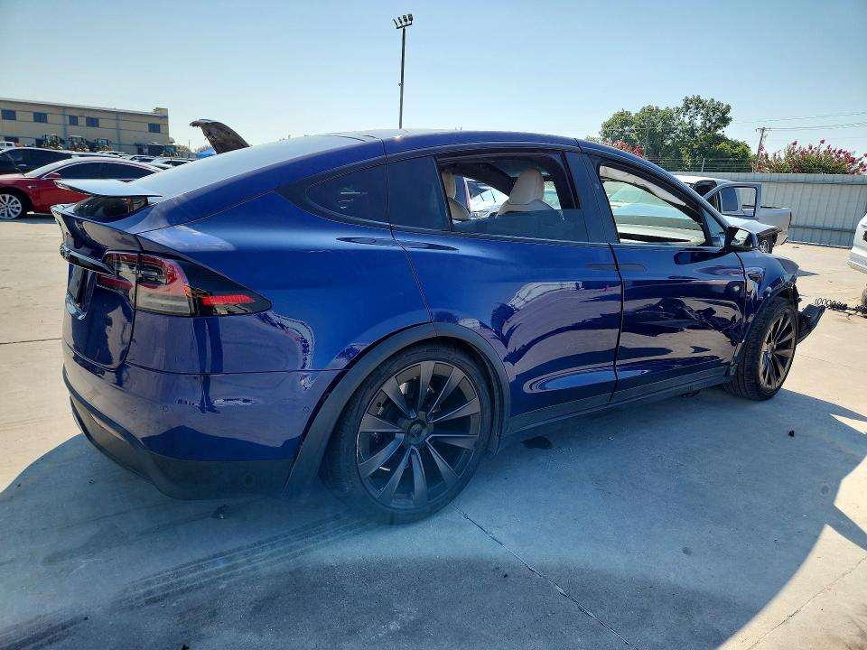 62081146 :رقم المزاد ، 7SAXCAE55NF357962 vin ، 2022 Tesla Model X مزاد بيع