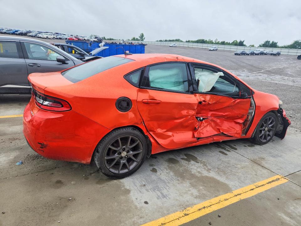 2016 Dodge Dart მანქანა იყიდება აუქციონზე, vin: 1C3CDFFA3GD822531, აუქციონის ნომერი: 60496486