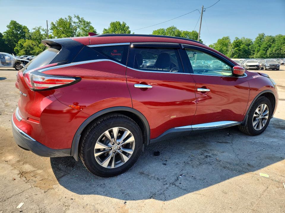 61151566 :رقم المزاد ، 5N1AZ2MH0HN138850 vin ، 2017 Nissan Murano مزاد بيع