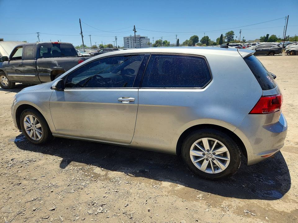 2015 Volkswagen Golf მანქანა იყიდება აუქციონზე, vin: 3VW917AU8FM031613, აუქციონის ნომერი: 61206626