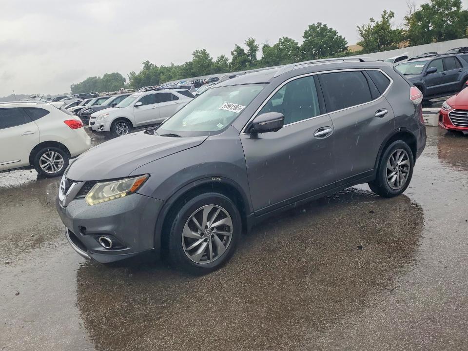 63591586 :رقم المزاد ، 5N1AT2MV2EC870850 vin ، 2014 Nissan Rogue مزاد بيع
