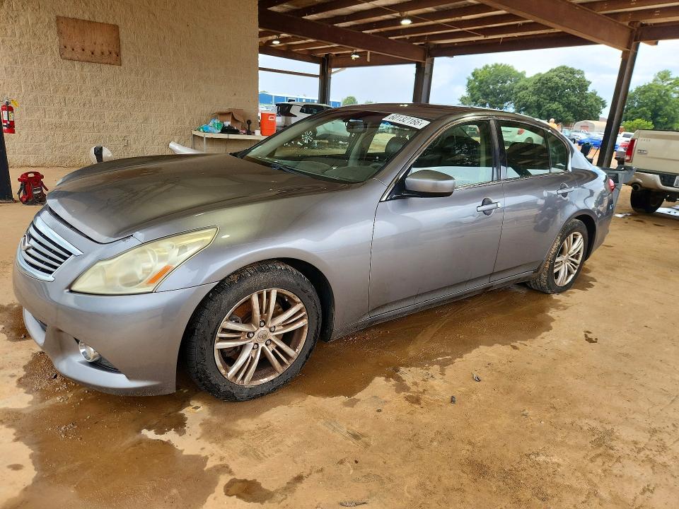 2012 Infiniti G25 Sedan მანქანა იყიდება აუქციონზე, vin: JN1DV6APXCM810351, აუქციონის ნომერი: 60132166