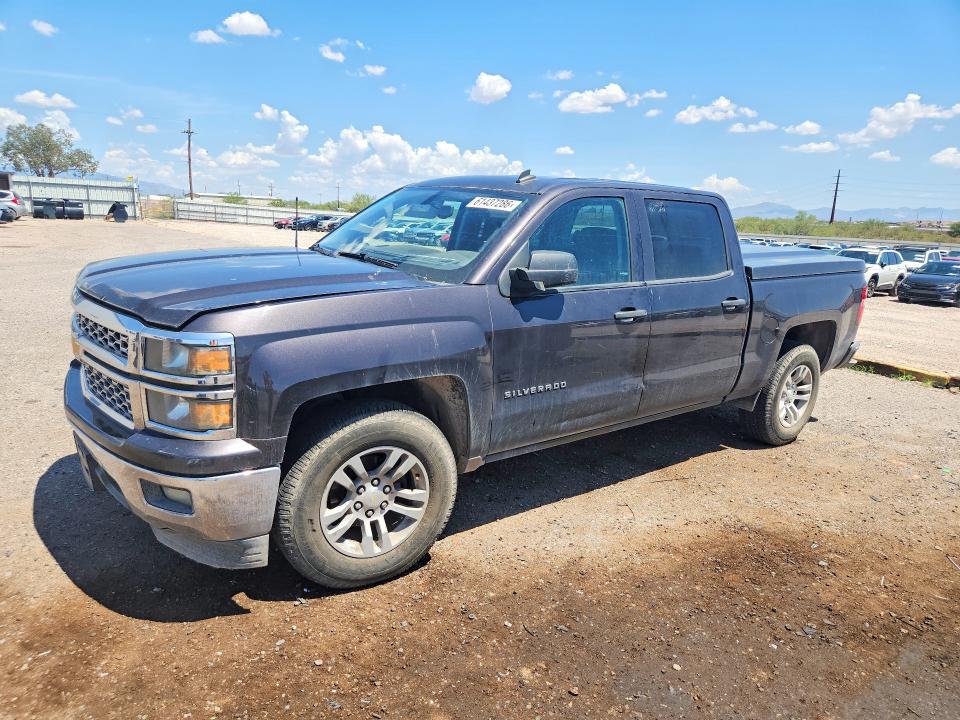 61437286 :رقم المزاد ، 3GCPCREHXEG463999 vin ، 2014 Chevrolet Silverado مزاد بيع