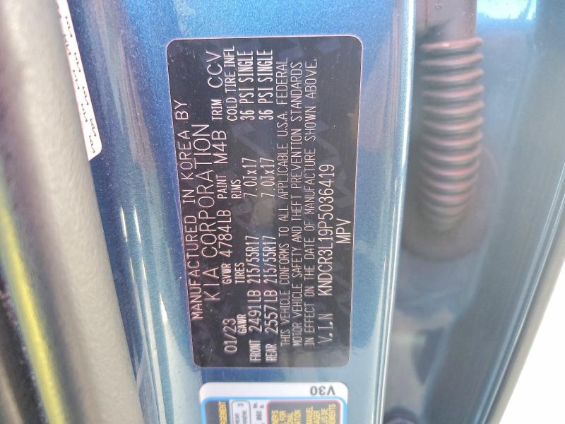 59896626 :رقم المزاد ، KNDCR3L19P5036419 vin ، 2023 Kia Niro مزاد بيع