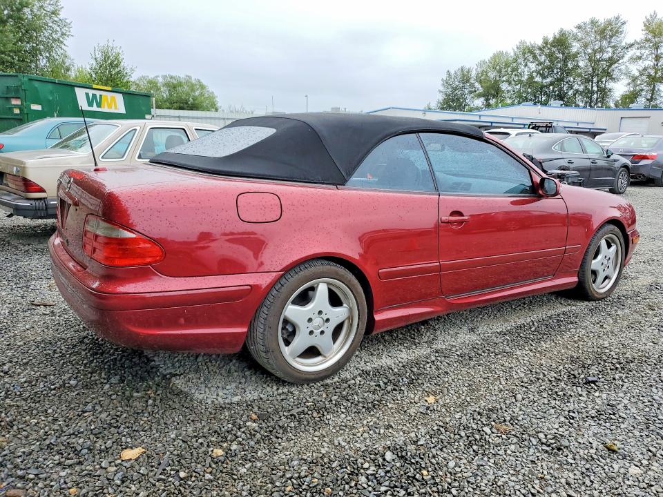 Aukcja sprzedaży 2003 Mercedes-benz Clk, vin: WDBLK70G13T137785, numer aukcji: 59658736