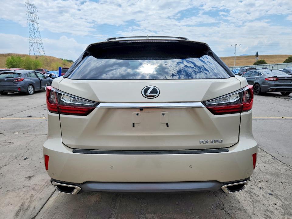 2016 Lexus Rx მანქანა იყიდება აუქციონზე, vin: JTJBZMCA5G2012330, აუქციონის ნომერი: 62817996