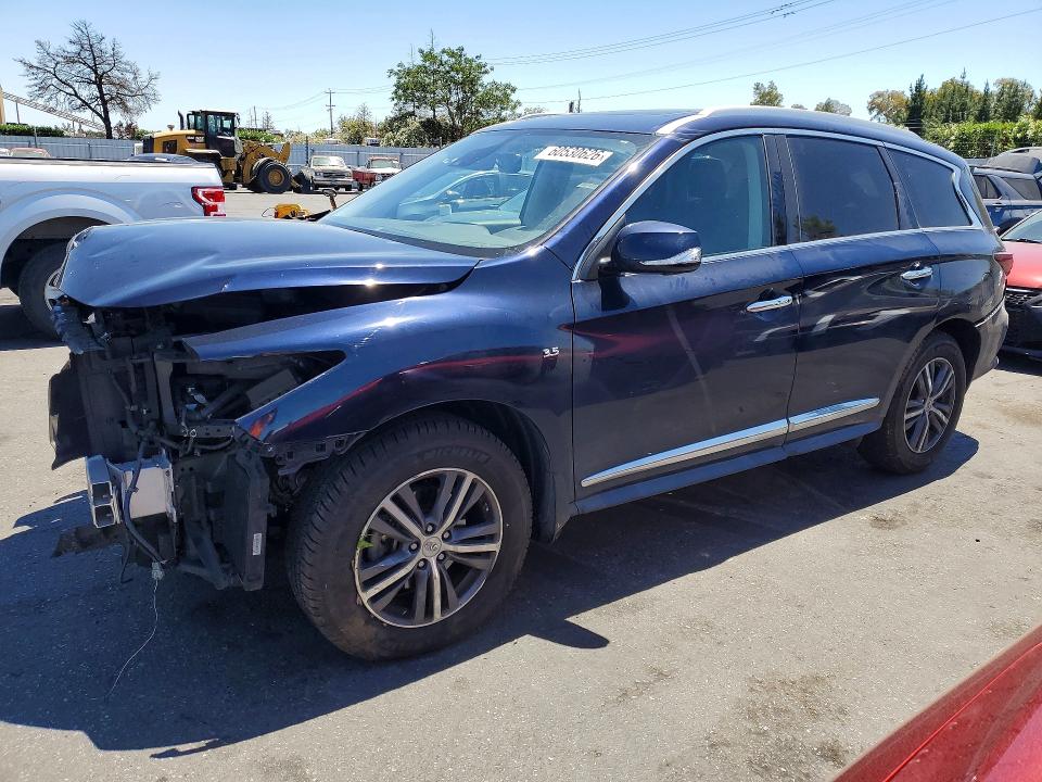 2019 Infiniti Qx60 მანქანა იყიდება აუქციონზე, vin: 5N1DL0MM4KC521225, აუქციონის ნომერი: 60530626