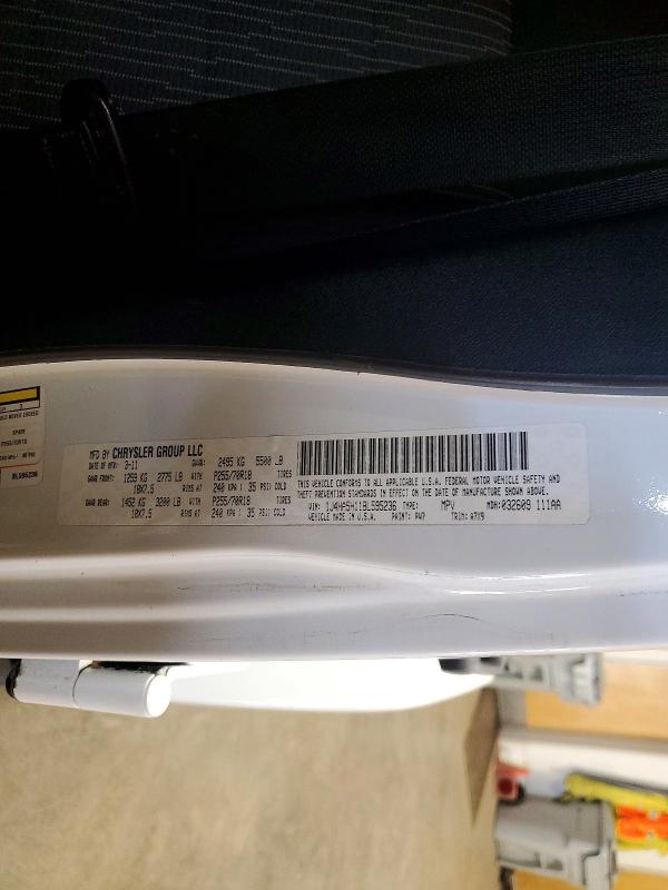 2011 Jeep Wrangler Unlimited მანქანა იყიდება აუქციონზე, vin: 1J4HA5H11BL595236, აუქციონის ნომერი: 60008986