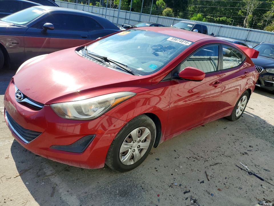 Продажа на аукционе авто 2016 Hyundai Elantra, vin: KMHDH4AE1GU640390, номер лота: 59674816