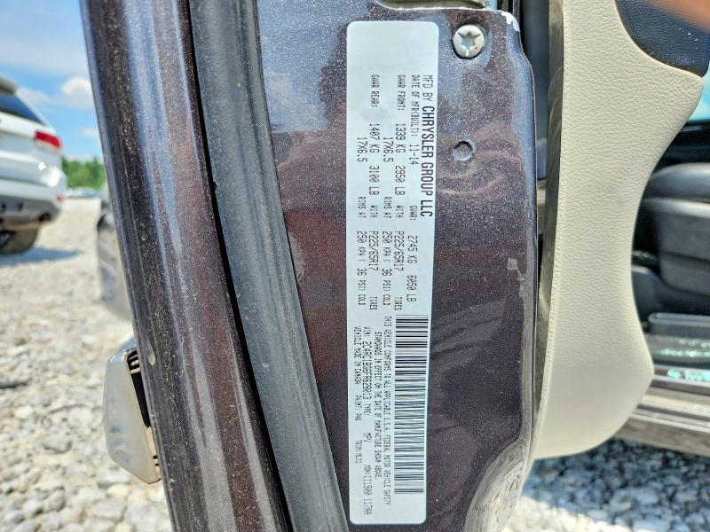 Продаж на аукціоні авто 2015 Chrysler Town & Country, vin: 2C4RC1BG6FR628013, номер лоту: 61050856