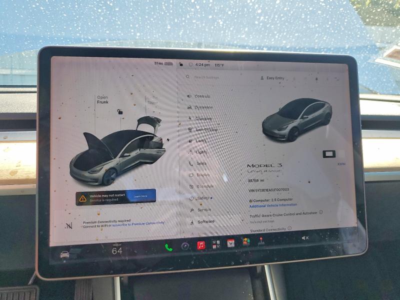 Aukcja sprzedaży 2018 Tesla Model 3, vin: 5YJ3E1EA5JF007003, numer aukcji: 61091176