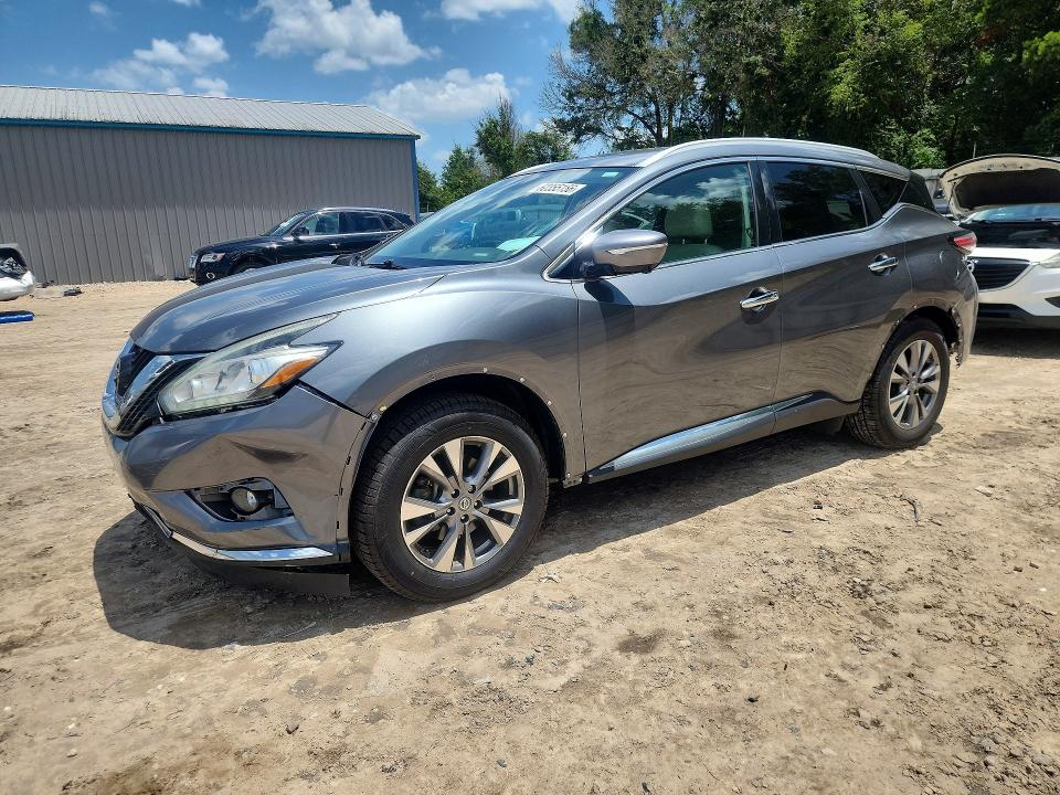 2015 Nissan Murano მანქანა იყიდება აუქციონზე, vin: 5N1AZ2MGXFN221237, აუქციონის ნომერი: 62355156