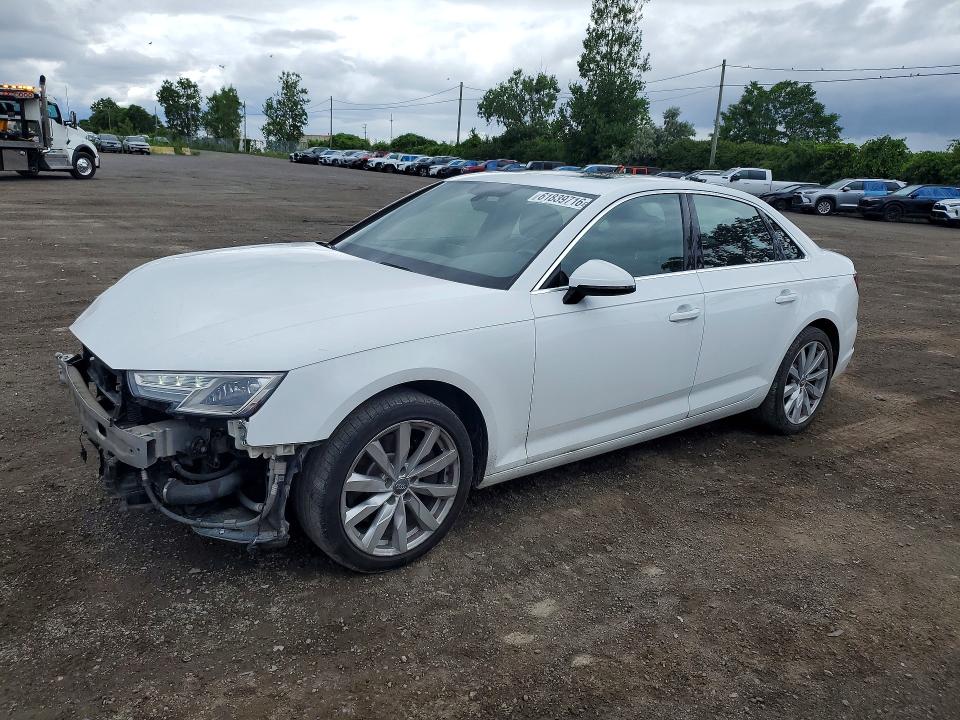 2019 Audi A4 მანქანა იყიდება აუქციონზე, vin: WAUANAF44KN010118, აუქციონის ნომერი: 61839716