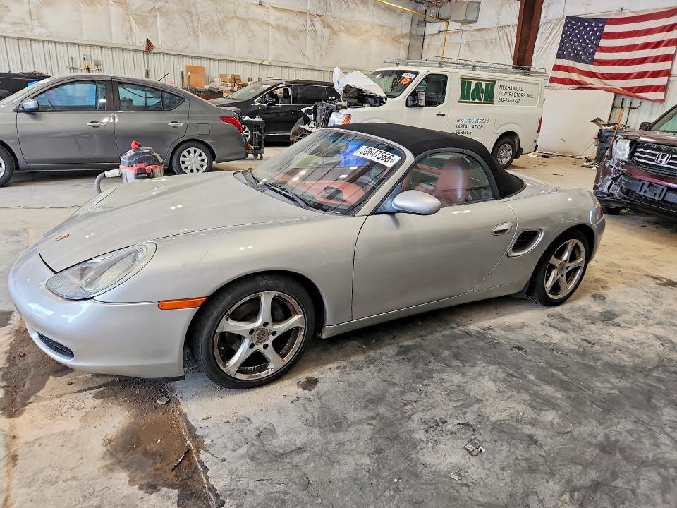 1999 Porsche Boxster მანქანა იყიდება აუქციონზე, vin: WP0CA2986XU628338, აუქციონის ნომერი: 59647566