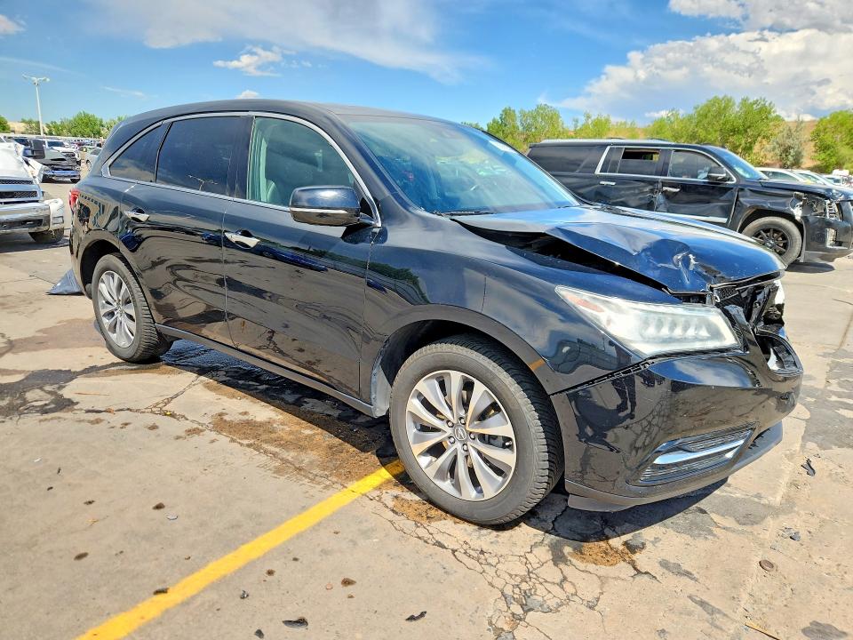 2015 Acura Mdx მანქანა იყიდება აუქციონზე, vin: 5FRYD4H44FB017396, აუქციონის ნომერი: 60656336