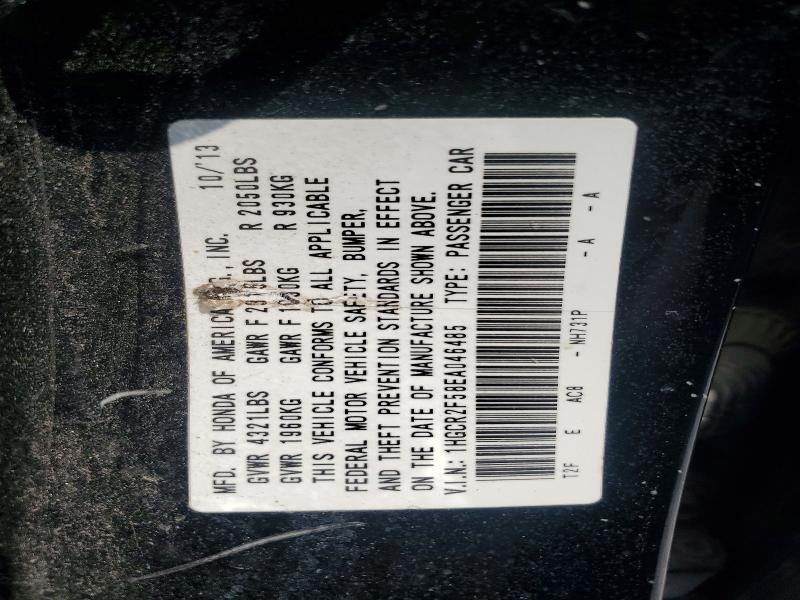 Aukcja sprzedaży 2014 Honda Accord, vin: 1HGCR2F58EA046485, numer aukcji: 59906186
