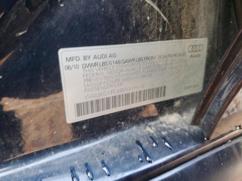 Продажа на аукционе авто 2011 Audi S4, vin: WAUKGAFLXBA009648, номер лота: 62300246