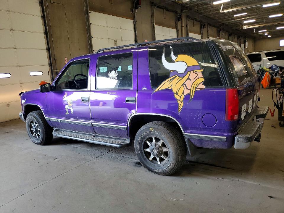 1996 Gmc Yukon მანქანა იყიდება აუქციონზე, vin: 1GKEK13R8TJ738812, აუქციონის ნომერი: 62747646