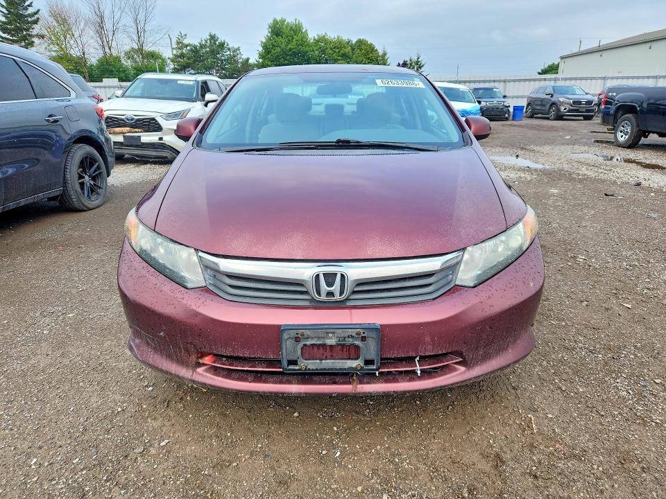 Продаж на аукціоні авто 2012 Honda Civic, vin: 2HGFB2F42CH026255, номер лоту: 62633986