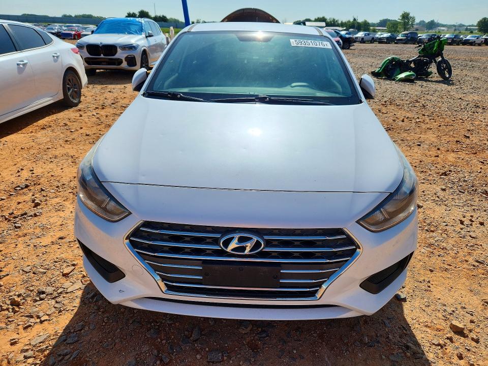 59351076 :رقم المزاد ، 3KPC24A3XKE058196 vin ، 2019 Hyundai Accent مزاد بيع